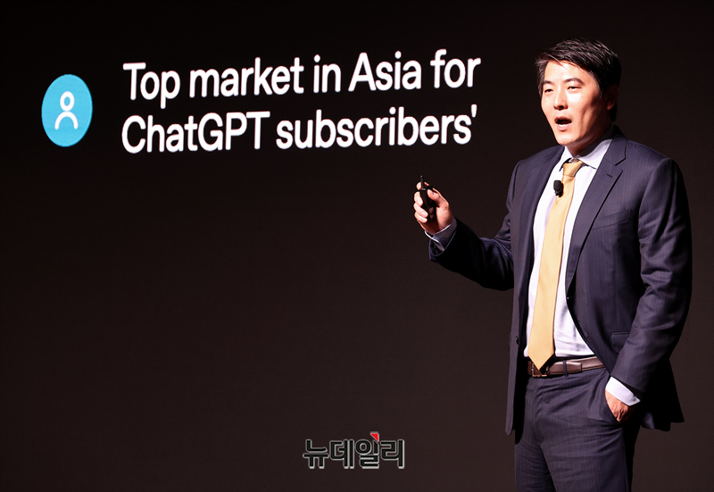 ▲ 제이슨 권 오픈AI 최고전략책임자(CSO).ⓒ정상윤 기자