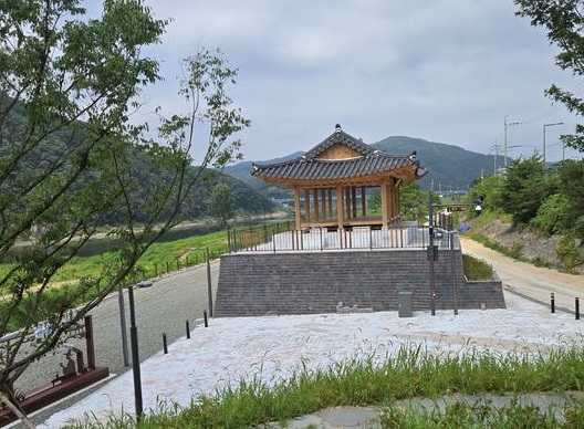 ▲ 새롭게 복원된 금벽정 모습.ⓒ세종시