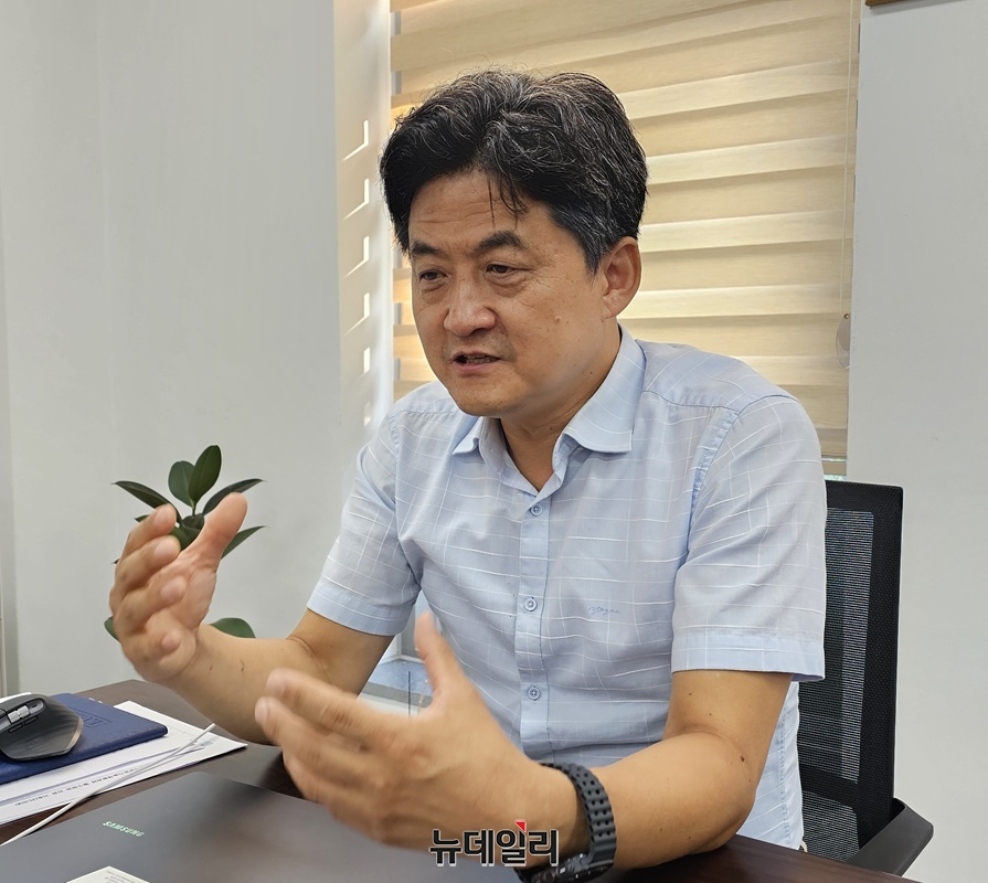 ▲ 전흥석 건국대 글로컬캠퍼스 RISE사업단장.ⓒ김정원 기자