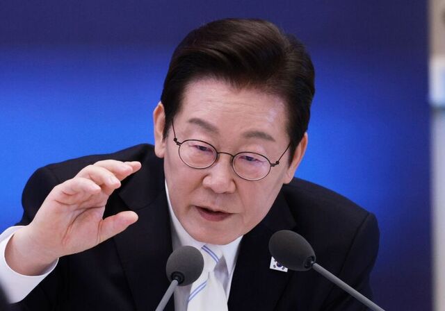 ▲ 이재명 대통령이 11일 청와대 영빈관에서 열린 취임 100일 기자회견 '회복을 위한 100일, 미래를 위한 성장'에서 발언하고 있다. ⓒ뉴시스