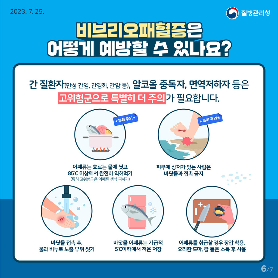 ▲ 비브리오패혈증 예방 홍보물ⓒ전라남도 제공