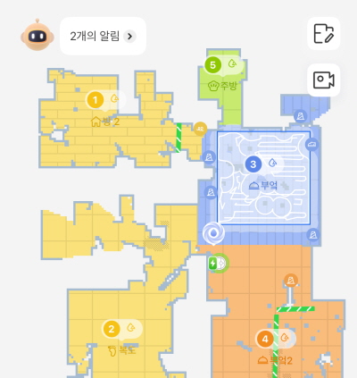 ▲ 컬러풀하게 매핑이 이뤄졌다. ⓒ김재홍 기자