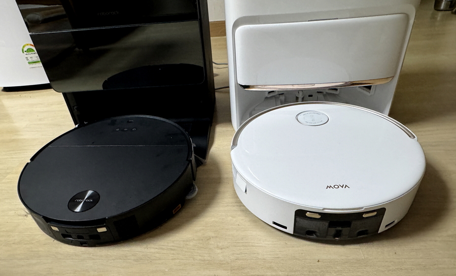 ▲ 두 제품을 비교한 모습. ⓒ김재홍 기자