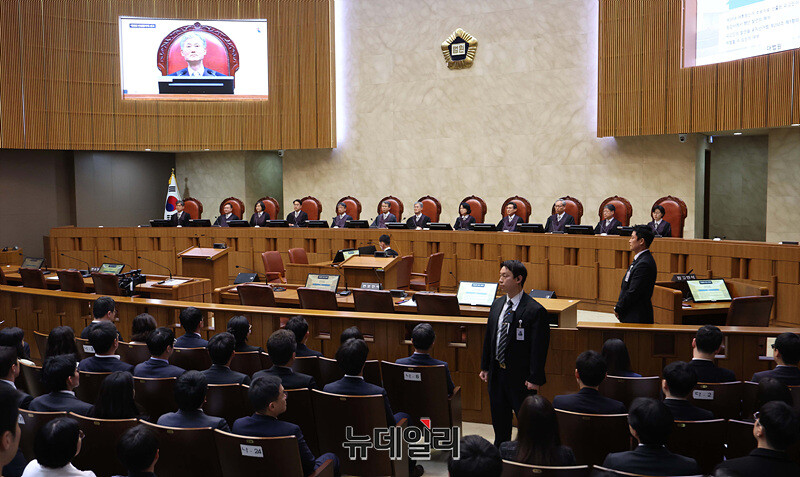 ▲ 서울 서초구 대법원 대심판정 ⓒ사진공동취재단