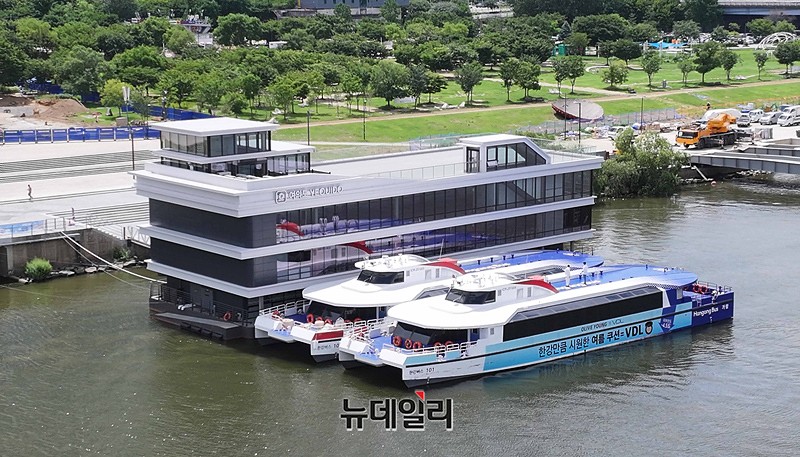 ▲ 한강버스 선착장