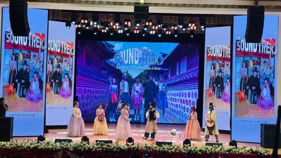 ▲ 지난 8월 열린 소리원정대의 우즈베키스탄 공연.ⓒ문체부