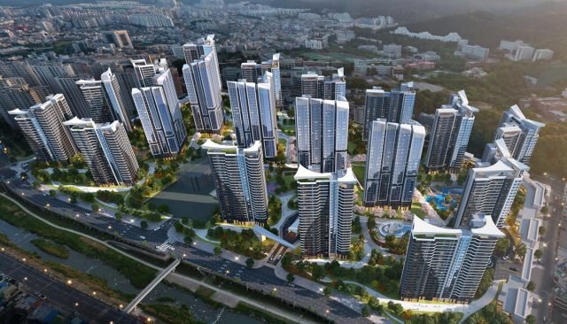 ▲ 광주 학동4구역 조감도. ⓒHDC현대산업개발