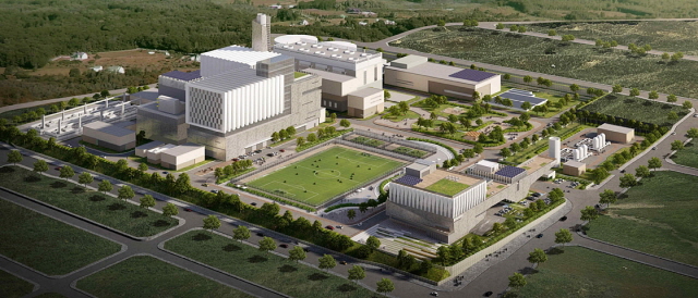 ▲ 함안복합발전소 야드건설공사 조감도. ⓒ금호건설