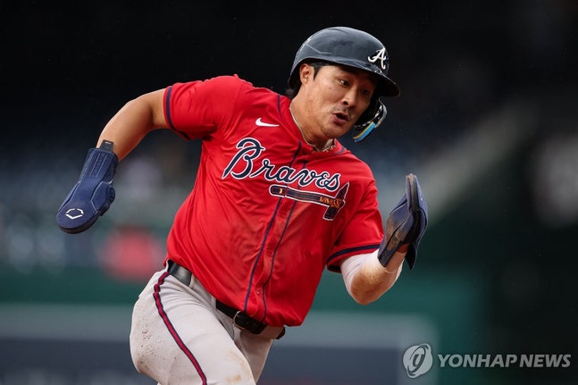 ▲ 애틀랜타 김하성이 워싱턴과 경기에서 '멀티 히티'를 신고했다.ⓒ연합뉴스 제공