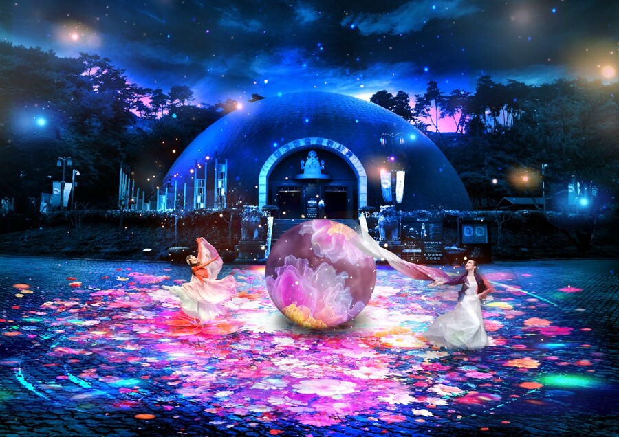 ▲ 고령군(군수 이남철)은 오는 19일 고령 지산동 고분군을 무대로 ‘2025 국가유산 미디어아트 고령 지산동 고분군’을 개최한다.ⓒ고령군