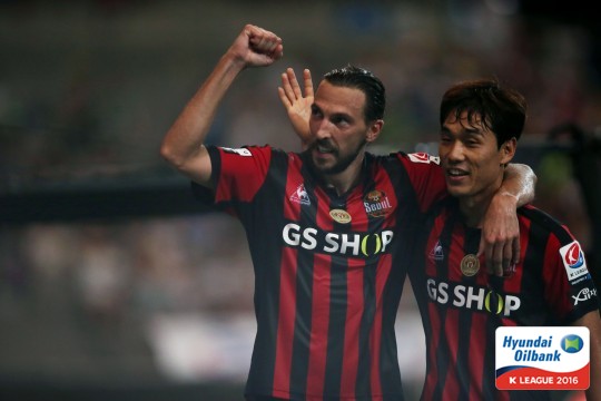 ▲ 서울의 공격수 데얀은 K리그를 지배한 압도적인 스트라이커였다.ⓒ한국프로축구연맹 제공