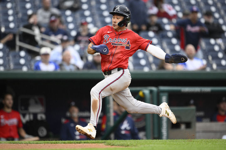 ▲ 애틀랜타 김하성이 워싱턴과 더블헤더 2차전에서도 1안타를 신고했다.ⓒ뉴시스 제공