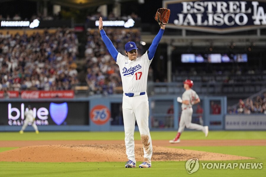 ▲ '슈퍼스타' 오타니가 MLB 최초로 50탈삼진-50홈런이라는 진기록을 세웠다.ⓒ연합뉴스 제공