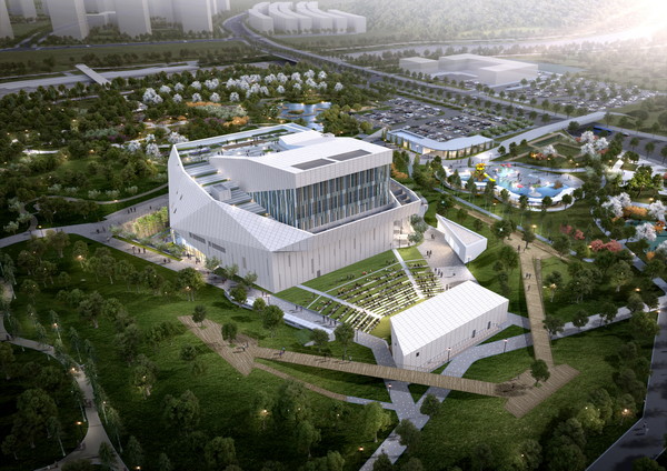 ▲ 화성문화예술의전당 조감도. ⓒ화성시 제공