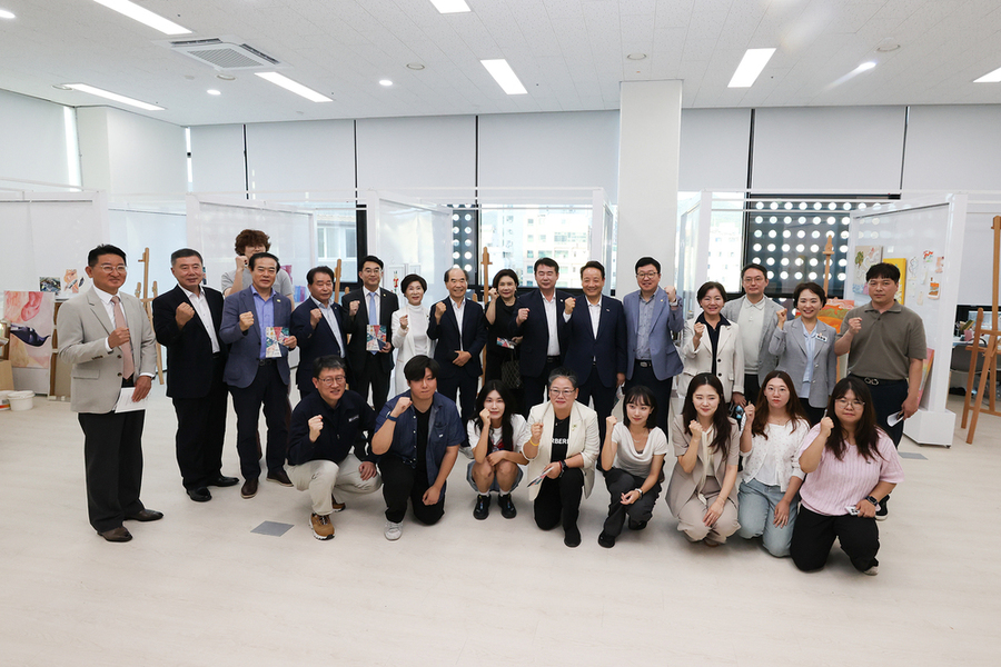 ▲ 코워킹스페이스 ‘모두의 숲’ 개관ⓒ광주시 동구청 제공
