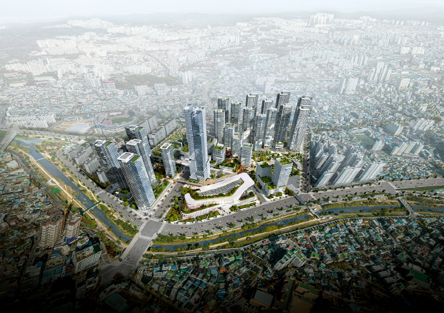 ▲ 광주 전방·일신방직 부지 개발 조감도ⓒ광주시