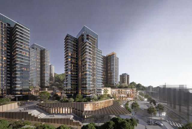 ▲ 서울 광진구 워커힐아파트 재건축 조감도ⓒ워커힐아파트재건축추진준비위원회