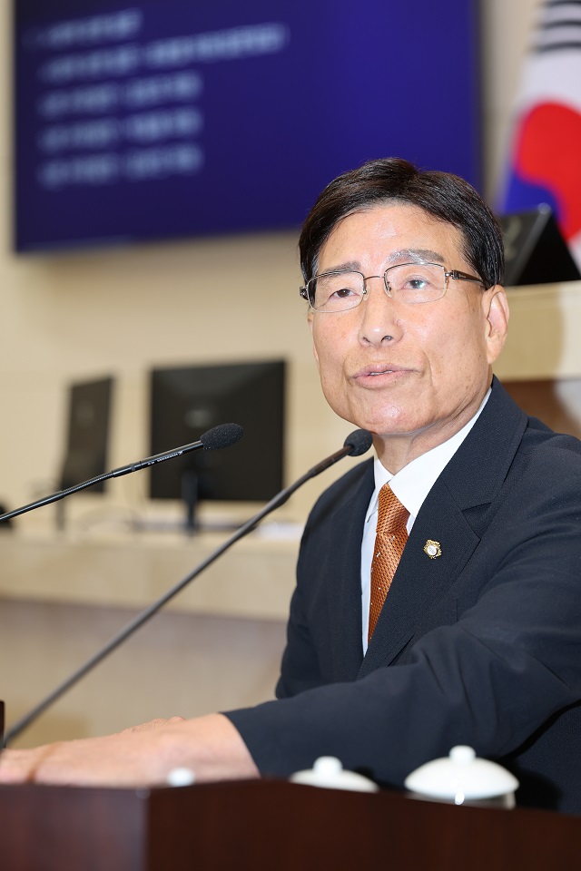 ▲ 김성조 의원.ⓒ포항시의회