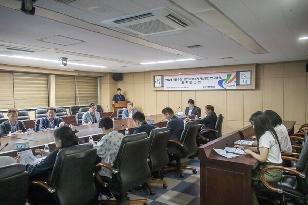 ▲ 인천 서구는 지난17일 생활폐기물 수집·운반 연구용역 최종보고회를 진행했다.ⓒ서구 제공