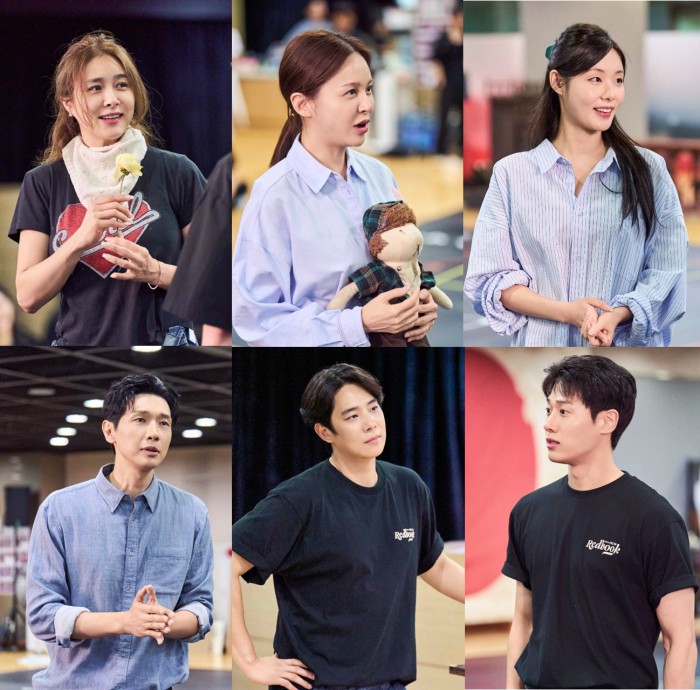 ▲ 뮤지컬 '레드북' 연습 현장.ⓒ아떼오드