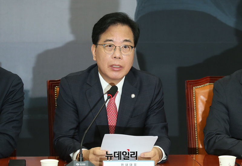 ▲ 송언석 국민의힘 원내대표. ⓒ이종현 기자