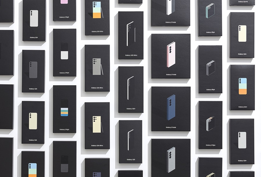 ▲ 'IDEA 2025'에서 금상을 수상한 '삼성 모바일 디자인 비주얼 아이덴티티 시스템(Samsung Mobile Design Visual Identity System)'ⓒ삼성전자