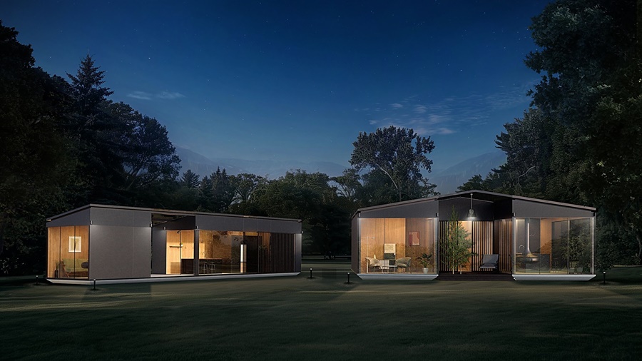 ▲ 'IDEA 2025'에서 은상을 수상한 '삼성 스마트 모듈러 하우스(Samsung Smart Modular House) 선행 콘셉트'ⓒ삼성전자