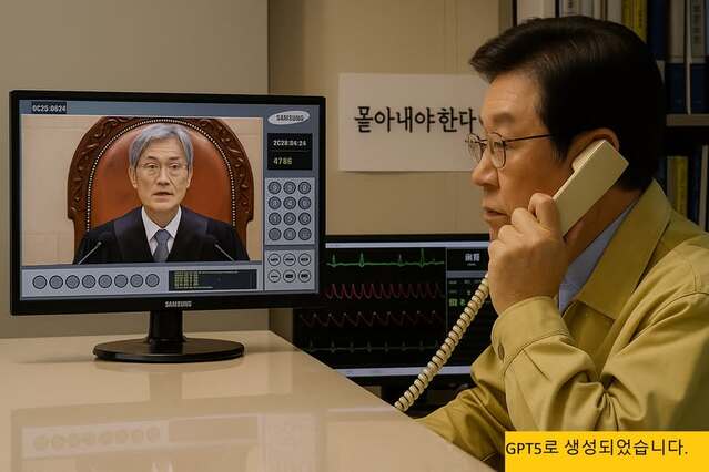 ▲ 이준석 개혁신당 대표가 18일 페이스북에 올린 AI(인공지능) 합성사진. ⓒ이준석 대표 페이스북