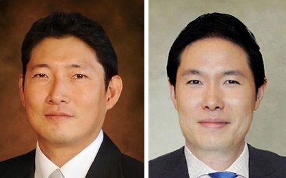 ▲ 조현준 효성 회장(왼쪽)과 조현상 HS효성 부회장 ⓒ효성, HS효성