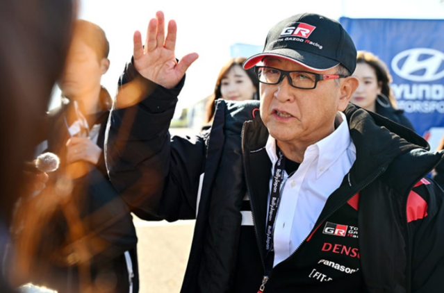 ▲ 토요타아키오 토요타자동차 회장 ⓒ토요타