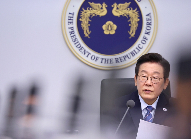 ▲ 이재명 대통령이 18일 서울 용산 대통령실 청사에서 열린 수석보좌관회의에서 발언하고 있다. ⓒ대통령실통신사진기자단