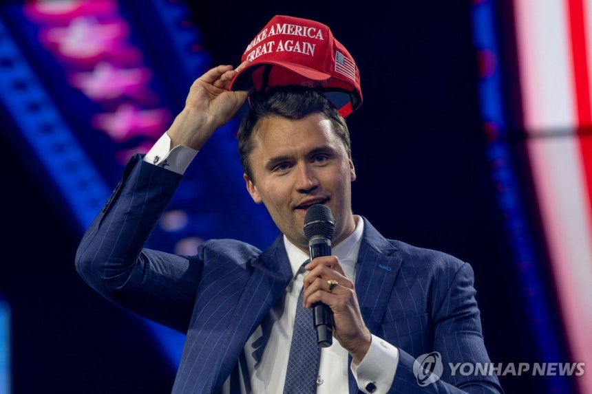 ▲ 故 찰리 커크.ⓒ연합뉴스.