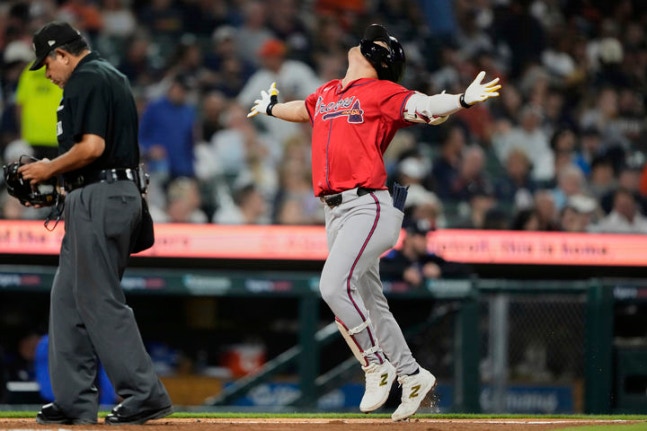 ▲ 애틀랜타 김하성이 이적 후 두 번째 홈런을 작렬하며 팀 승리에 일조했다.ⓒ뉴시스 제공