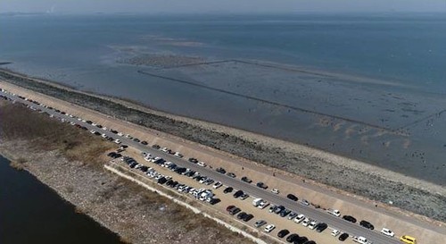 ▲ 당진 석문방조제. ⓒ연합뉴스/충남도 제공