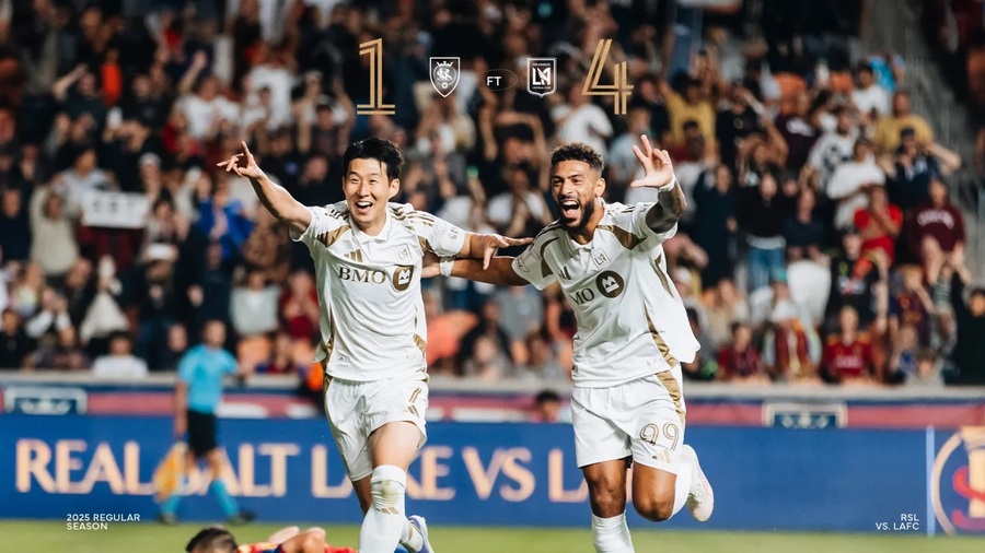 ▲ 손흥민-부앙가 듀오가 MLS 최고의 공격 듀오 중 하나로 떠오르고 있다.ⓒLA FC 제공