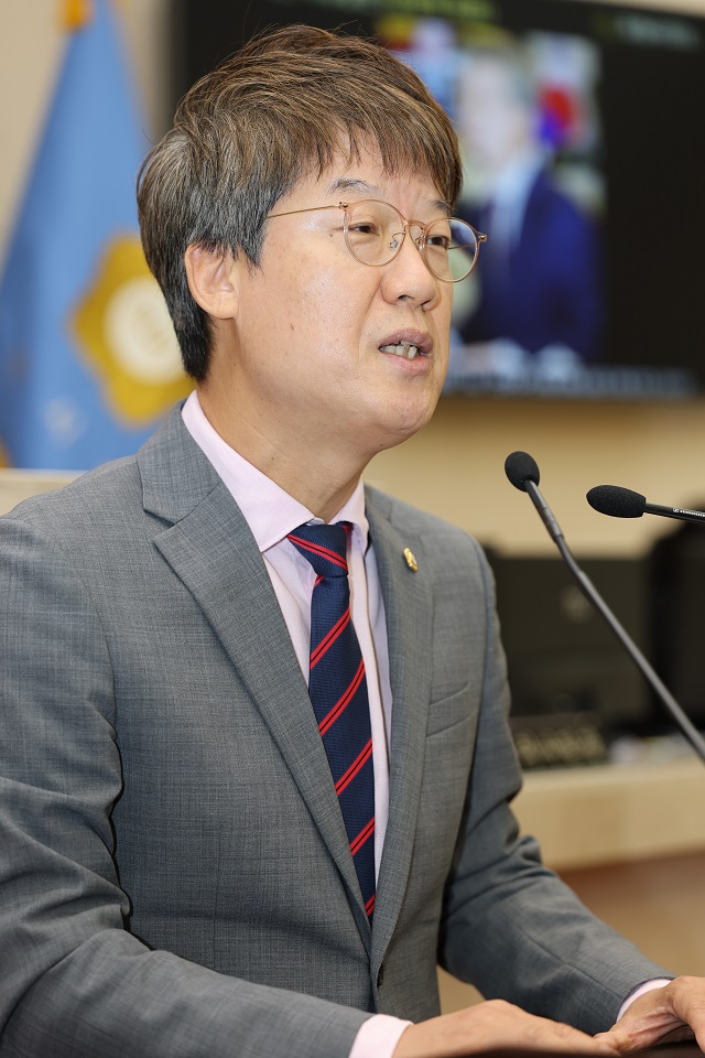 ▲ 김상백 의원.ⓒ포항시의회