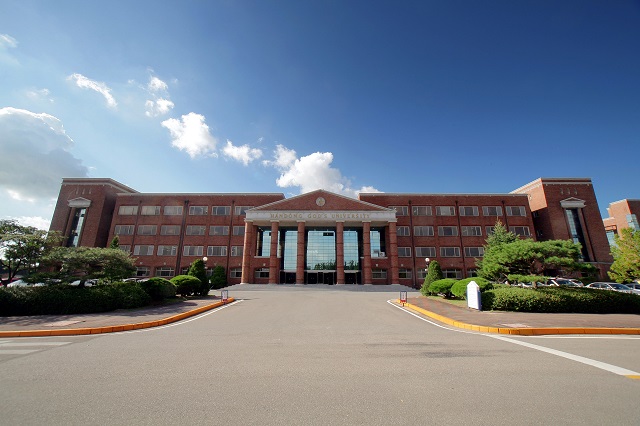 ▲ 한동대학교 현동홀 전경.ⓒ한동대