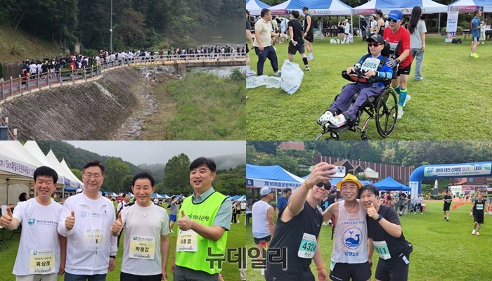 ▲ 제1회 신채호 마라톤대회.ⓒ김경태 기자