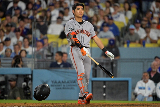 ▲ 샌프란시스코 이정후가 침묵했고, 다저스 김혜성은 결장했다.ⓒ연합뉴스 제공