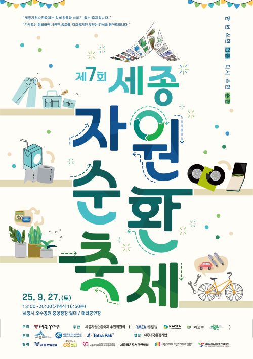 ▲ 제7회 세종자원순환축제 포스터.ⓒ세종시