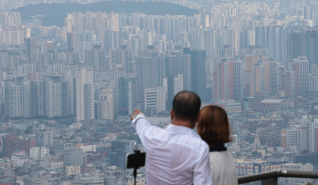 ▲ 서울 남산에서 바라본 시내 아파트ⓒ연합뉴스
