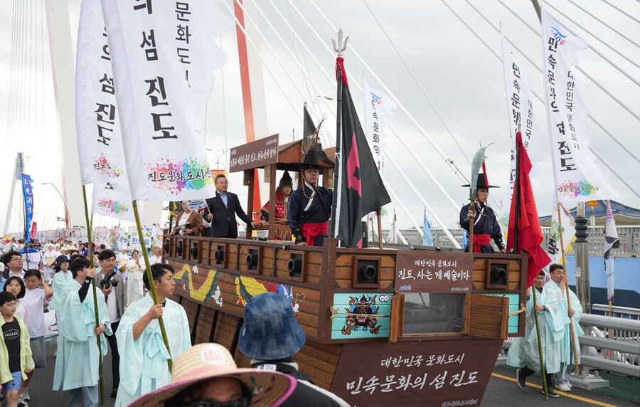 ▲ 명량대첩ⓒ전라남도 제공