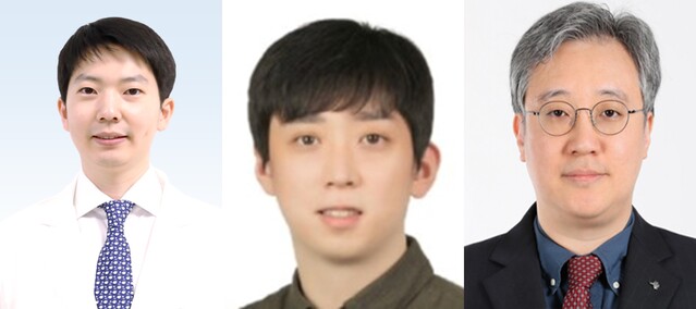 ▲ (왼쪽부터) 분당서울대병원 내분비대사내과 문준호 교수, 고려대학교 의과대학 정석송 교수, 서울특별시보라매병원 김원 교수. ⓒ분당서울대병원