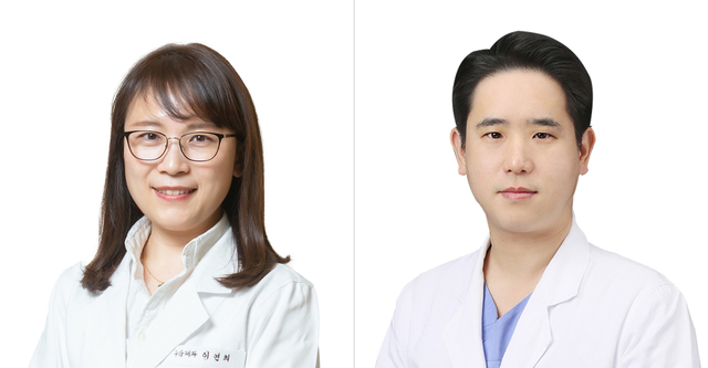 ▲ 경희대학교치과병원 구강내과 이연희 교수·구강악안면외과 정준호 교수. ⓒ경희대치과병원