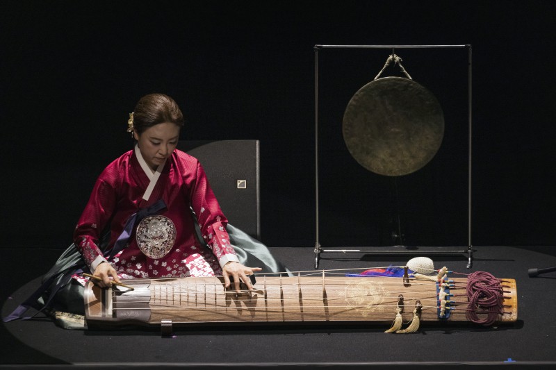 ▲ 제1회 서울예술상 대상작인 허윤정의 '악가악무-절정(絶靜)' 공연.ⓒ서울문화재단