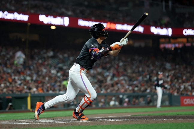 ▲ 샌프란시스코 이정후가 13일 만에 타점을 신고했지만, 팀은 8-9로 패배했다.ⓒ연합뉴스 제공