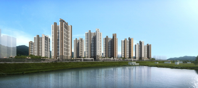 ▲ 오산 세교 우미린 레이크시티 투시도ⓒ우미건설