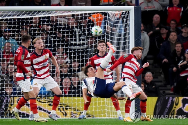 ▲ 토트넘이 3부리그 동커스터를 꺾고 리그컵 16강에 진출했다.ⓒ연합뉴스