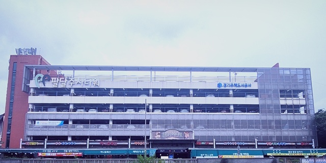 ▲ 수원팔달주차타워. ⓒ경기주택도시공사 제공