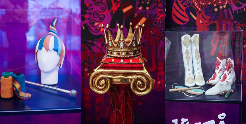 ▲ 태양의서커스 '쿠자' 팝업 현장.ⓒ마스트 인터내셔널